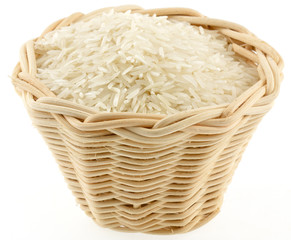 riz panier osier