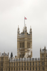 Snow Covered Victoria Tower