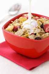 healthy fresh cereal