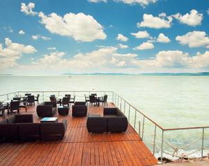 Restaurant at Lake Balaton