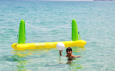 Water volley ball