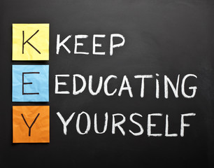 Keep-educating-yourself-acronym KEY