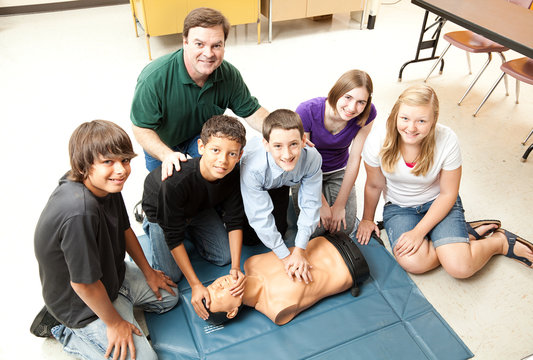 Students Learn CPR