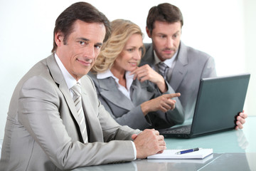 Fototapeta premium Office meeting