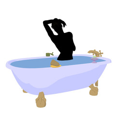 Spa Illustration Silhouette
