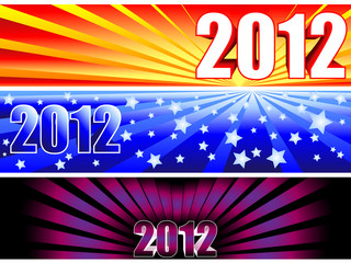 2012 sunburst banners