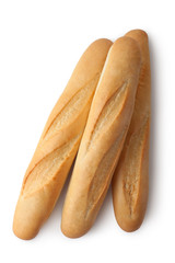 Three short baguettes