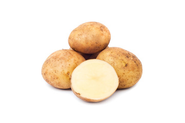 fresh potatoes