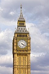 Fototapeta na wymiar The famous Big Ben, London