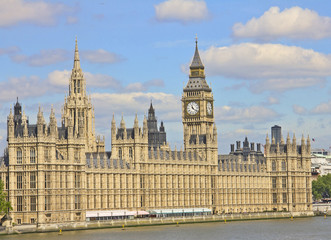 Obraz na płótnie Canvas House of Parliament, Londyn, Wielka Brytania