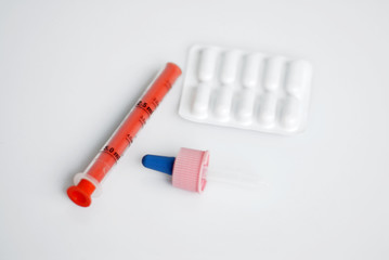 Tabletten Tropfen Antibiotika