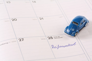 Termin Räderwechsel