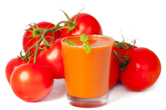 zumo de tomate