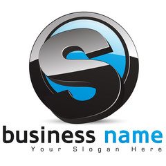 logo business design, lettre S