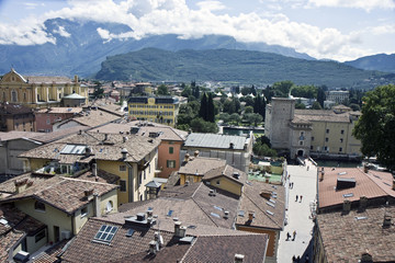 Fototapeta na wymiar Riva del Garda city