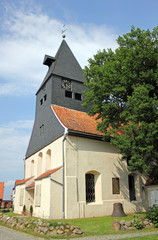 Fototapeta na wymiar Kościół św Jana Chrzciciela w Hitzacker (Dolna Saksonia)