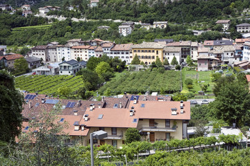 Fototapeta premium Italian village houses