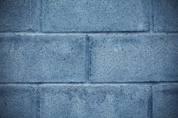 blue rough wall