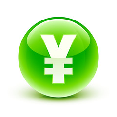 Obraz premium icône yen / yen icon