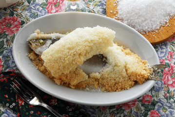 Pescado al horno