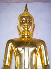 Golden Buddha statue at Wat Saket Temple