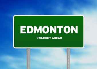 Edmonton Highway  Sign