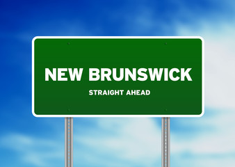 New Brunswick Highway Sign
