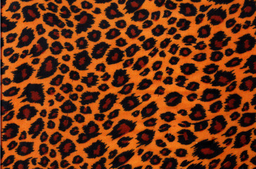 leopard fur as background