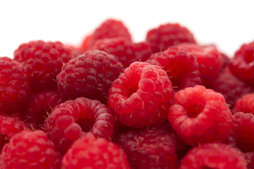 red raspberries