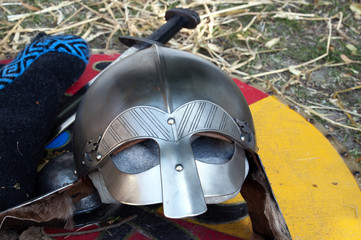 Fototapeta premium Casque médiéval