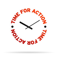 Time For Action Clock