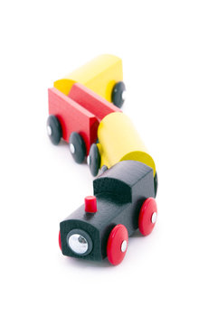 Children's Toy train, wood ready.