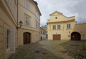 Fototapeta na wymiar Historic Rasnovka in Prague