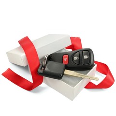 Autoschlüssel als Geschenk