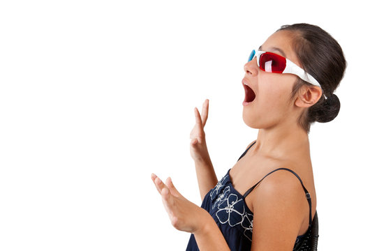 3D Effect girl