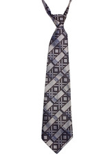 Luxury tie on white background