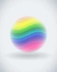 Rainbow ball