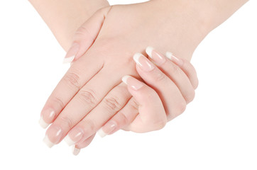 Beautiful female hands