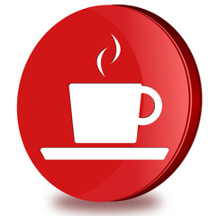 Cooffee break glossy icon