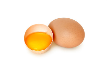 Close up view of eggs in a cartoon