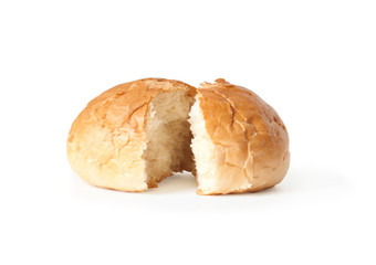 bread isolated on white background
