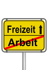 Freizeitschild