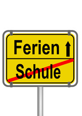 Ferienschild