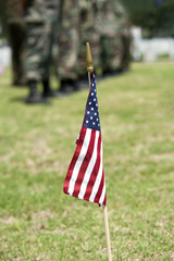 Flag On Memorial Day