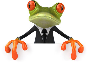 Business frog