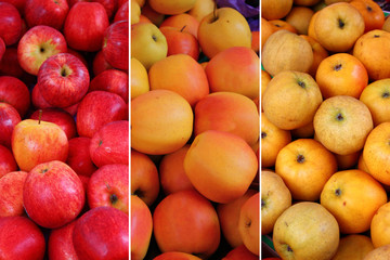 composition 3 pommes