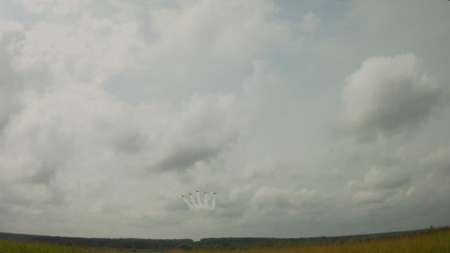 military fighter fly in sky