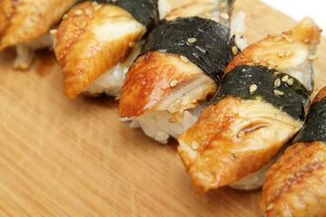 Eel sushi