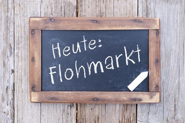 Fototapeta premium Flohmarkt