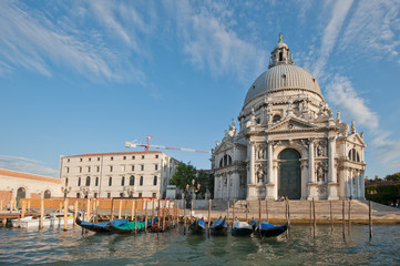 Fototapeta na wymiar Santa Maria della Salute, Wenecja, Włochy